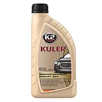 Жидкость охлаждающая K2 Kuler Long Life -35 °C G13 оранжевая 1 л (T201P)