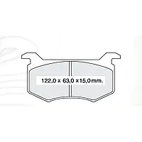 Тормозная колодка дисковая передняя Москвич М-2141 Dafmi (D141SM)