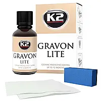 Набор для нанесения керамического покрытия K2 Gravon Lite с аппликатором и салфетками 30 мл (G032)