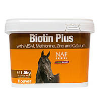 Добавка для поддержания здоровья копыт с биотином Biotin Plus, NAF 5 Stars