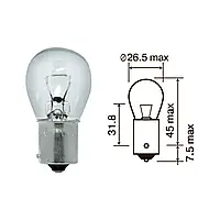 Лампа автомобильная 12V P21W 21W МАЯК (MK 81217)