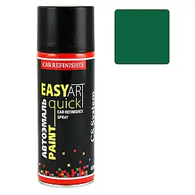 Емаль автомобільна CS SYSTEM Easy Art Quick Paint 394 Темно-зелена глянцева аерозоль 400 мл