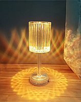 Лампа светодиодная настольная от USB Diamond портативный LED светильник ночник декоративный хрусталь