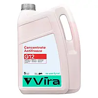 Жидкость охлаждающая VIRA Concentrate Antifreeze G12 красная концентрат 5 л (VI3001)