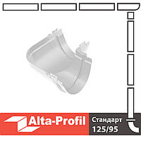 Угол желоба Альта-Профиль Стандарт 90 градусов 115 мм белый