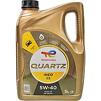 Олива моторна TOTAL Quartz Ineo C3 5W-40 5 л (213790)