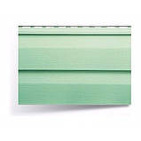 Сайдинг вініловий Альта-Профіль Alta-Siding двухпереломний 3660х230х1,1 мм оливковий, фото 2