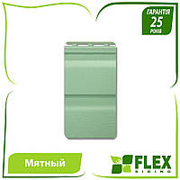 Сайдинг вініловий Альта-Профіль Flex двухпереломний 3660х230х1,1 мм м'ятний