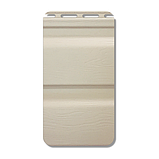 Сайдинг вініловий Альта-Профіль Flex двухпереломний 3660х230х1,1 мм сандаловий, фото 2