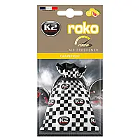 Ароматизатор для салона авто K2 Roko Race "Грейпфрут" 25 г (V824R)