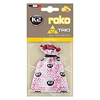 Ароматизатор для салона авто K2 Roko Trio "Грейпфрут" 25 г (V824T)