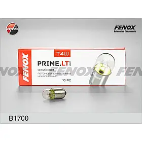 Лампа габаритна T4W 12В упаковка 10 шт. Fenox (B1700#10)