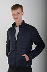 Чоловіча весняна куртка Aziks м-074 темно-синій