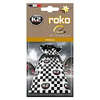 Ароматизатор для салона авто K2 Roko Race "Ваниль" 25 г (V827R)