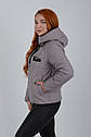 Куртка жіноча весняна коротка м-210 розміри 44-54, фото 3