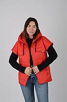 Демисезонная качественная женская куртка-жилет Aziks м-219 размеры 48 - 58