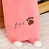 Велика Іграшка-подушка FOX, 110 см, плюшева, безпечна, фото 3