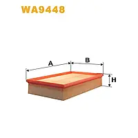 Фильтр воздушный Volkswagen Caravelle (T5), Transporter (T5) Wix Filters (WA9448)