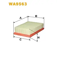 Фильтр воздушный Nissan Qashqai, X-Trail II; Renault Koleos Wix Filters (WA9563)