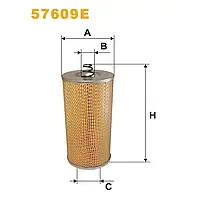 Фильтр масляный Auwaerter; Bova; Dennis; Droegmoeller; Evobus; Hanomag-Henschel; Jelcz; K Wix Filters (57609E)