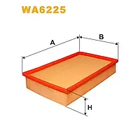 Фильтр воздушный Seat Cordoba, Ibiza II, Toledo; Skoda Felicia, Pick-Up; Volkswagen Ca Wix Filters (WA6225)