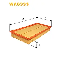 Фильтр воздушный Audi A3 (8L1), TT (8N); Seat Leon I, Toledo II; Skoda Octavia; Volksw Wix Filters (WA6333)