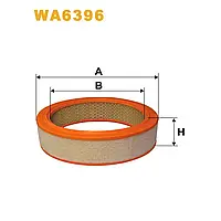 Фильтр воздушный Odmiana filtra AR 214 z otulina filtracyjna Wix Filters (WA6396)