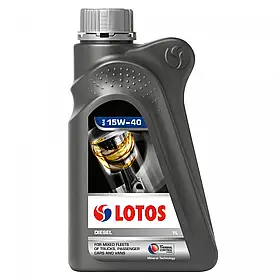 Олива моторна LOTOS Diesel CG-4/SJ 15W-40 1 л (WF-K103580-0N0)