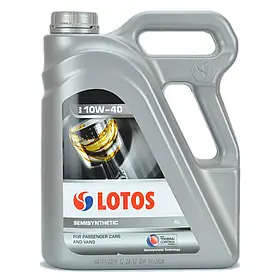 Олива моторна LOTOS Semisynthetic SL/CF 10W-40 4 л (WF-K400910-0H0)