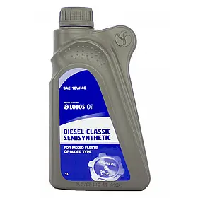 Олива моторна LOTOS Diesel Classic CE/SF 10W-40 1 л (WG-K102430-0N0)