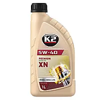 Масло моторное K2 Synthetic Premium SN/CF XN 5W-40 1 л (O1131E)