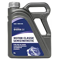 Масло моторное LOTOS Motor Classic Semisynthetic SG/CE 10W-40 5 л (WG-K502440-0N0)