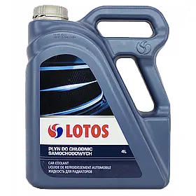 Рідина охолоджуюча LOTOS Car Radiator Coolant G11 -35 °C синя 4 л (TX-K408090-0A0)