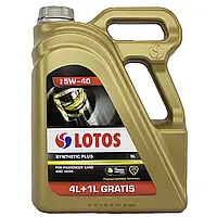 Масло моторное LOTOS Synthetic Plus A3/B4 SN/CF 5W-40 4 л + 1 л (WF-K402Y00-0H0)