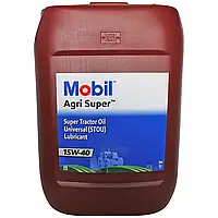 Масло специализированное MOBIL Agri Super 15W-40 20 л (121058)