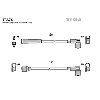 Провода зажигания высоковольтные ЗАЗ 1102-1105 силикон Tesla (T367S)