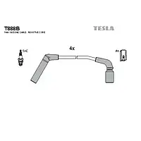 Провода зажигания высоковольтные Aveo 1.2. Kalos 1.2 Tesla (T888B)