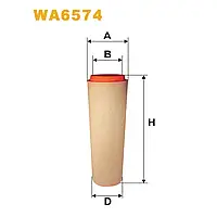 Фильтр воздушный BMW Serie 3 (E46), Serie 3 (E90/E91/E92/E93), Serie 5 (E39), Serie 5 Wix Filters (WA6574)