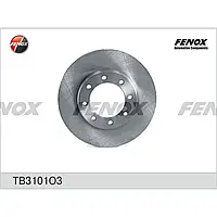 Тормозной диск 3101 O3 ЗИЛ 5301 Бычок Optimal Fenox (TB3101O3)