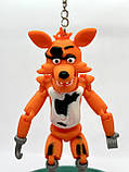 Брелок Foxy пʼять ночей у Фредді (five nights at freddy's) надрукувано на 3д принтері, фото 2