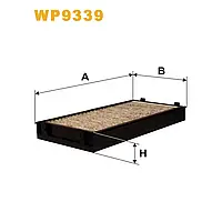 Фильтр салона BMW Serie X5 (E70), Serie X6 (E71), Serie X6 (E72) Wix Filters (WP9339)