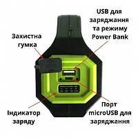 Мощный фонарь для рыбалки T95-LED+COB | Кемпинговая лампа фонарь | YM-995 Фонарь кемпинговый