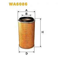 Фильтр воздушный Volkswagen LT 28, LT 31, LT 35, LT 40, LT 45 Wix Filters (WA6086)