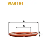 Фильтр воздушный BMW Serie 3 (E21), Serie 5 (E12), Serie 6 (E24), Serie 7 (E23); Merce Wix Filters (WA6191)