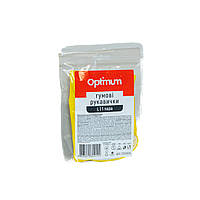 Перчатки латексные L Optimum