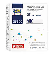 Тест-полоски Bionime Rightest GS300 25 штук