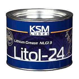 Мастило універсальне KSM Літол-24 пластичне літієве коричневе 0,4 кг