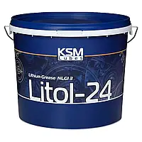 Мастило універсальне KSM Літол-24 пластичне літієве коричневе 2,7 кг