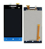 Модуль (сенсор + дисплей) для HTC A620e Windows Phone 8S синий