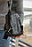 Шкіряний чоловічий слінг-рюкзак у класичному стилі Vibe, фото 2
